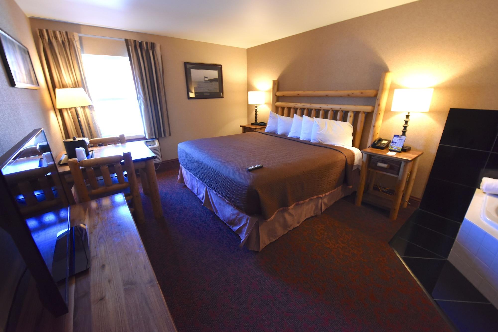 Bridge Vista Beach Hotel And Convention Center Mackinaw City Exterior foto